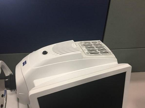 How do I clean the fan filter on my CIRRUS HD-OCT?