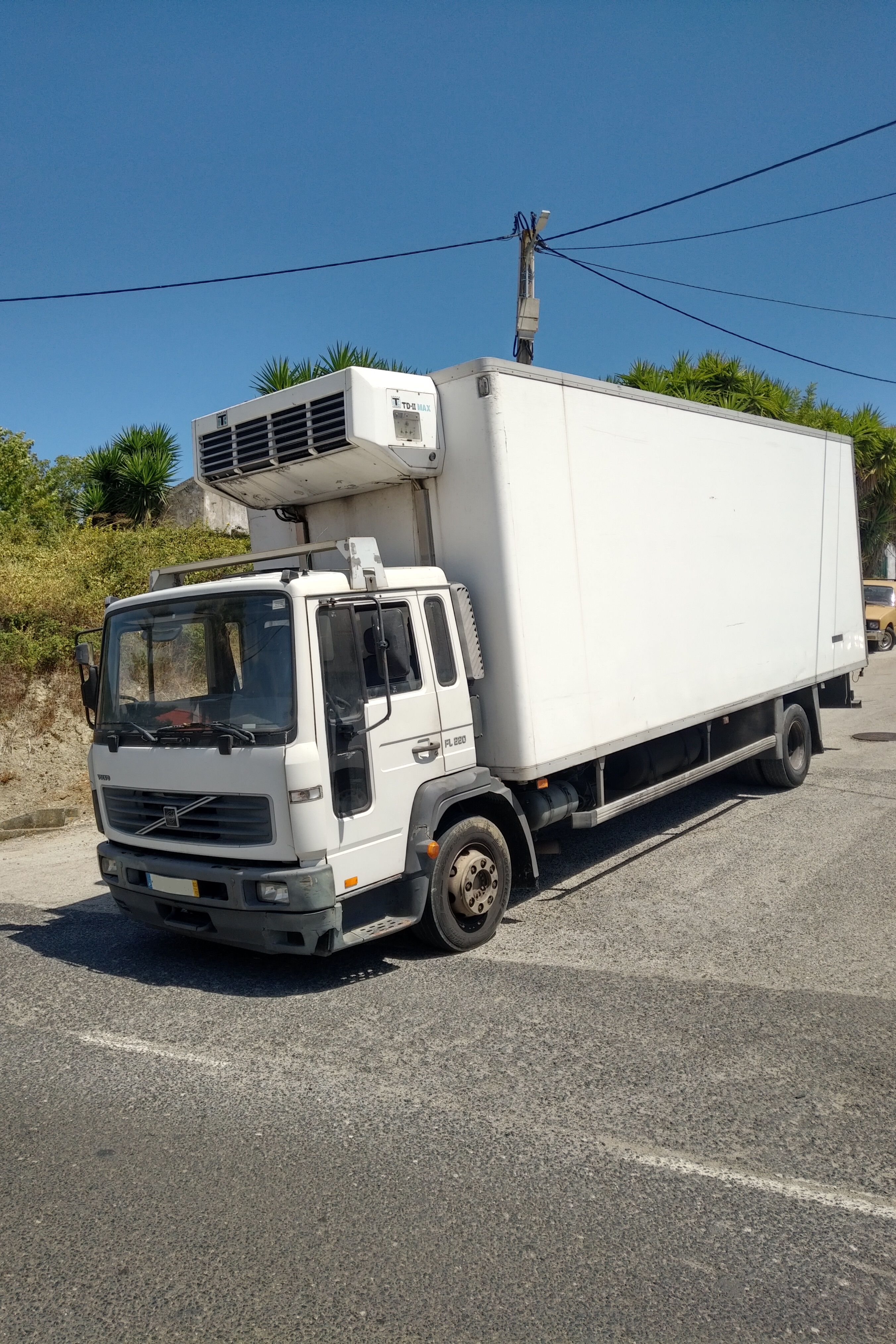 Delivery of Volvo FL 220  to port. Shipping to Antwerp - Belgium.