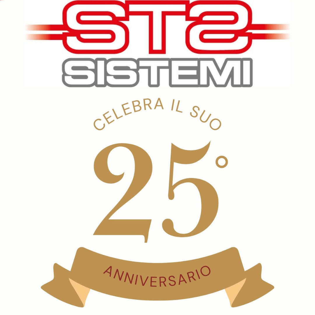 STS SISTEMI FESTEGGIA 25 ANNI DI ATTIVITA'! 