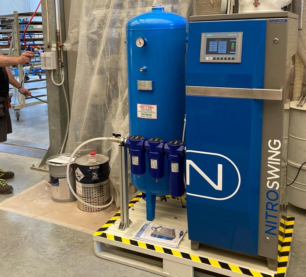 Verniciatura con AZOTO? L'impiego dell'Azoto nella verniciatura industriale.