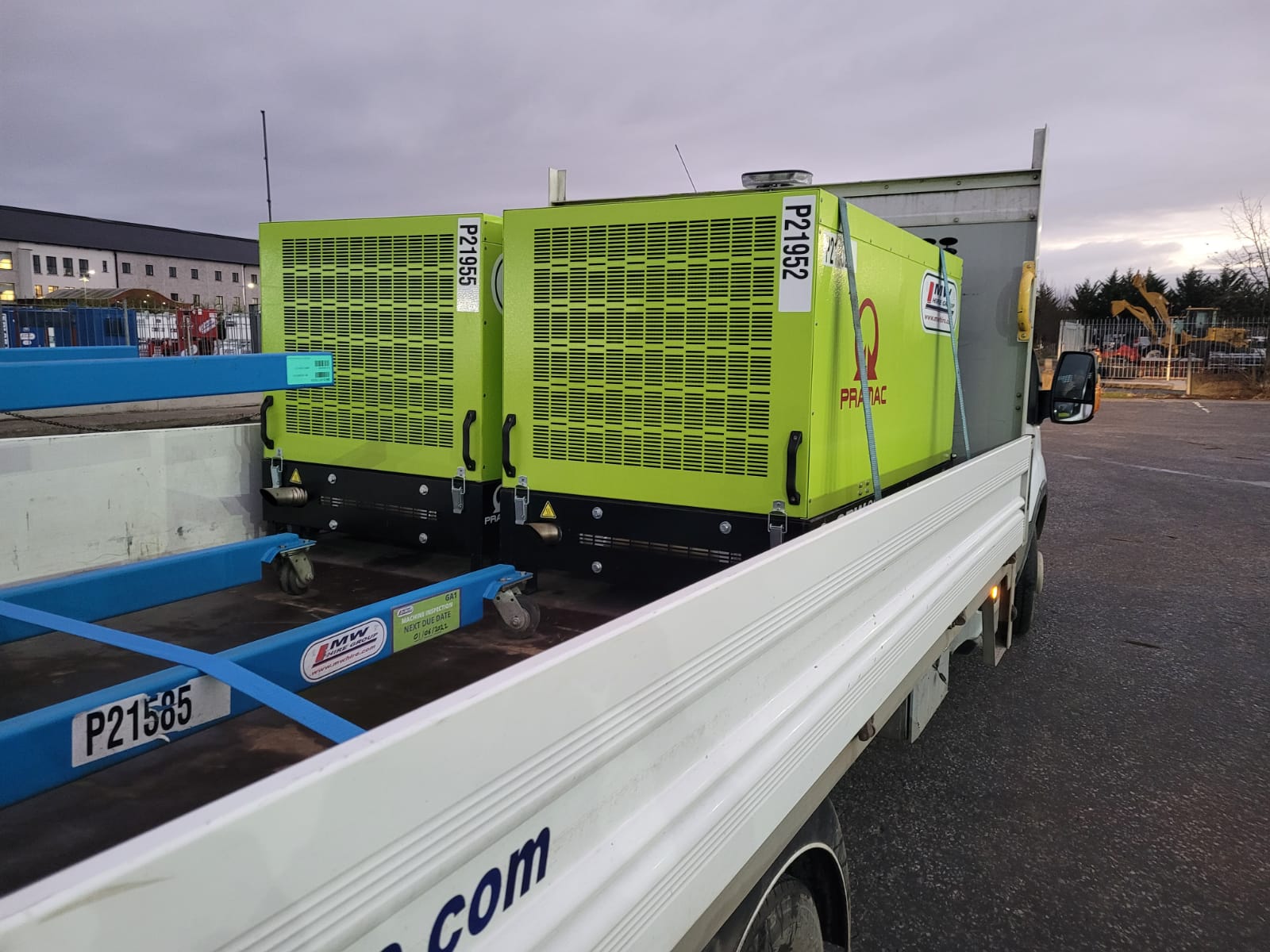 2X Pramac GBW 22 Generators SOLD... being delivered to Dublin 