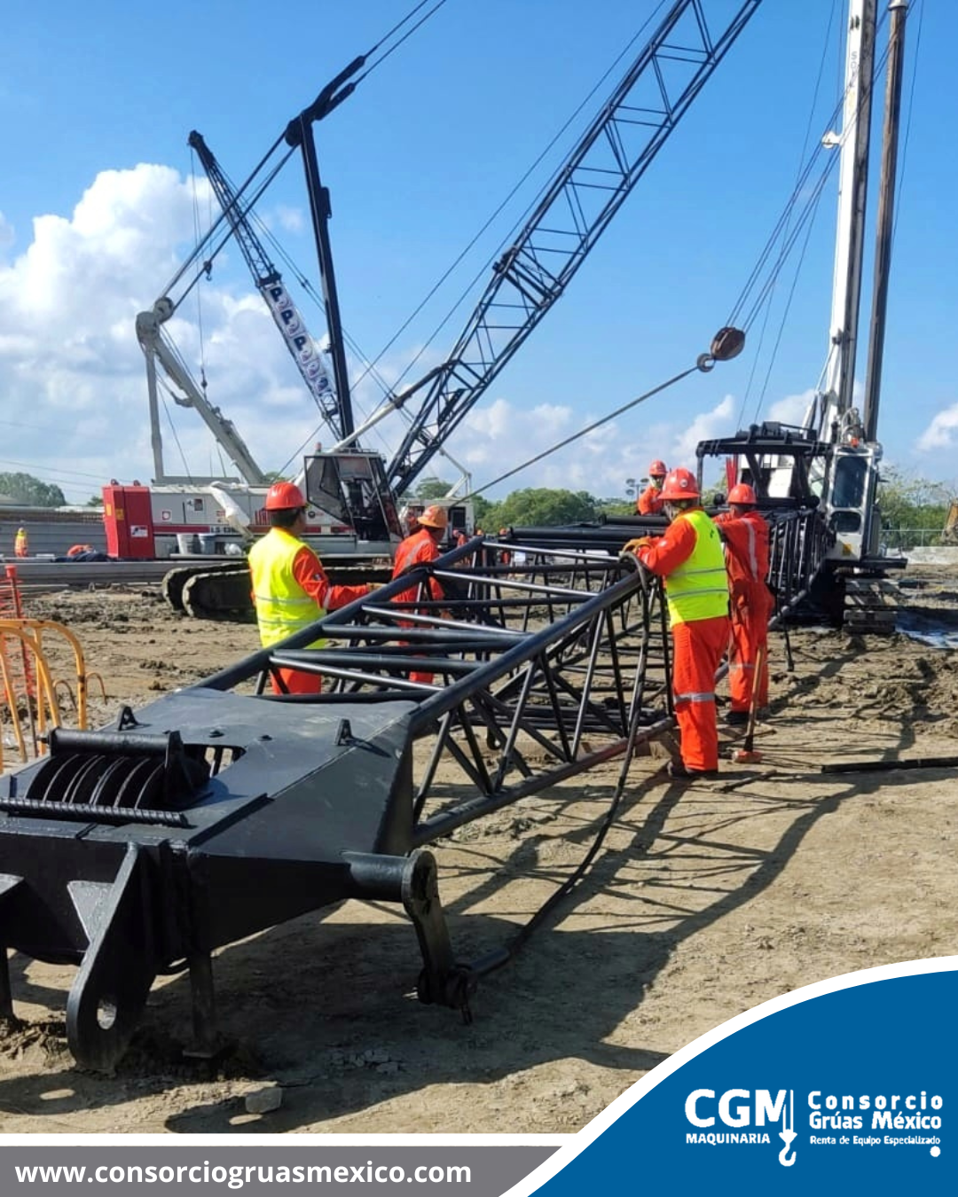 Grúa mecánica Link Belt LS 118 de 60 Toneladas 