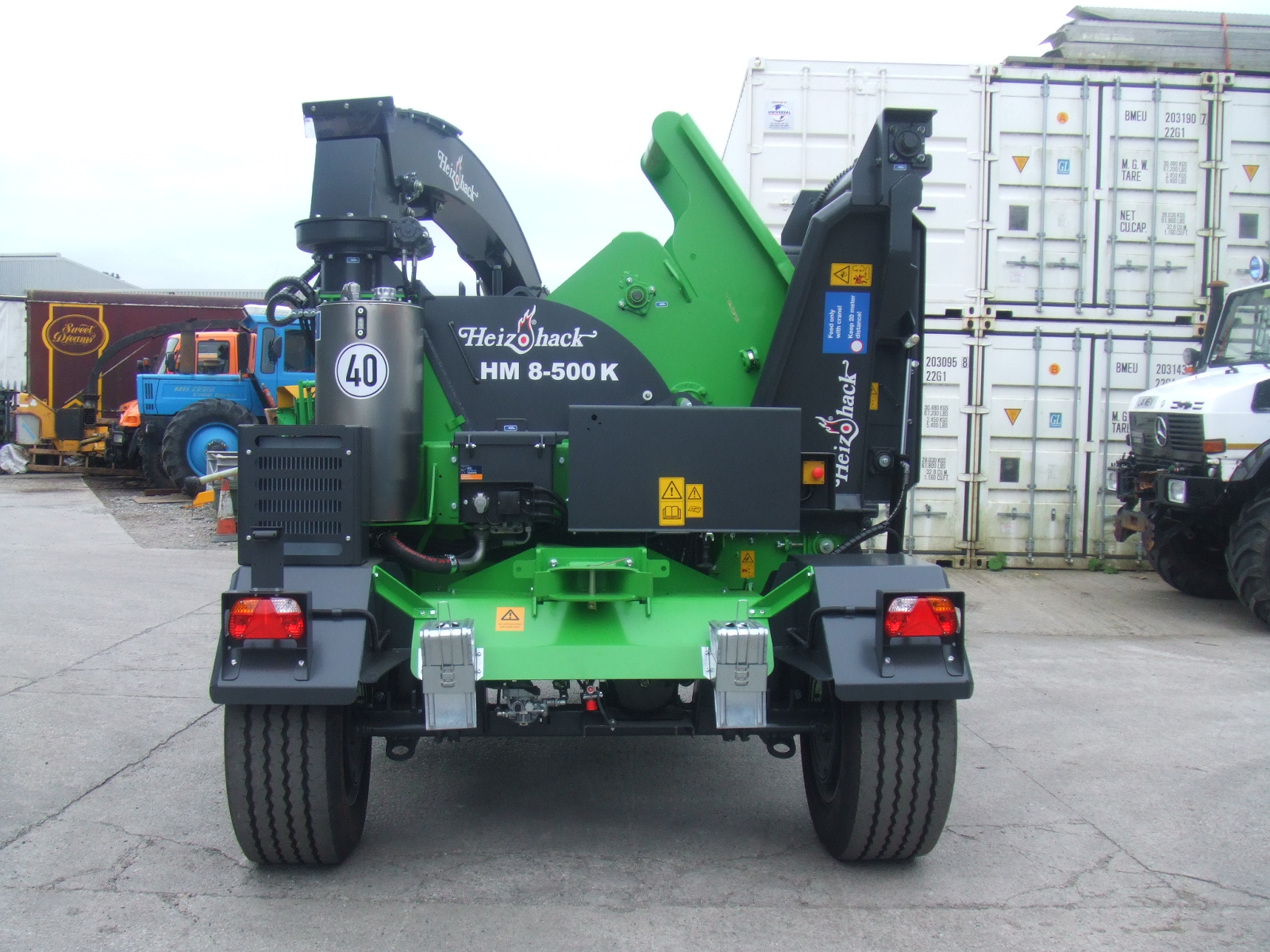  HM8-500K WITH POWERED INFEED BED