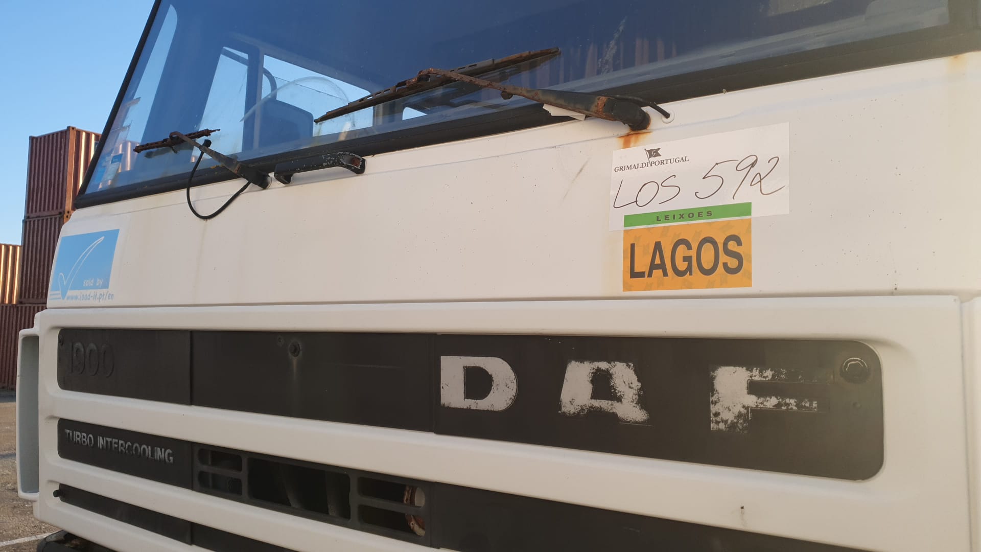 Grimaldi RoRo shipping from Portugal to Lagos - Nigeria.