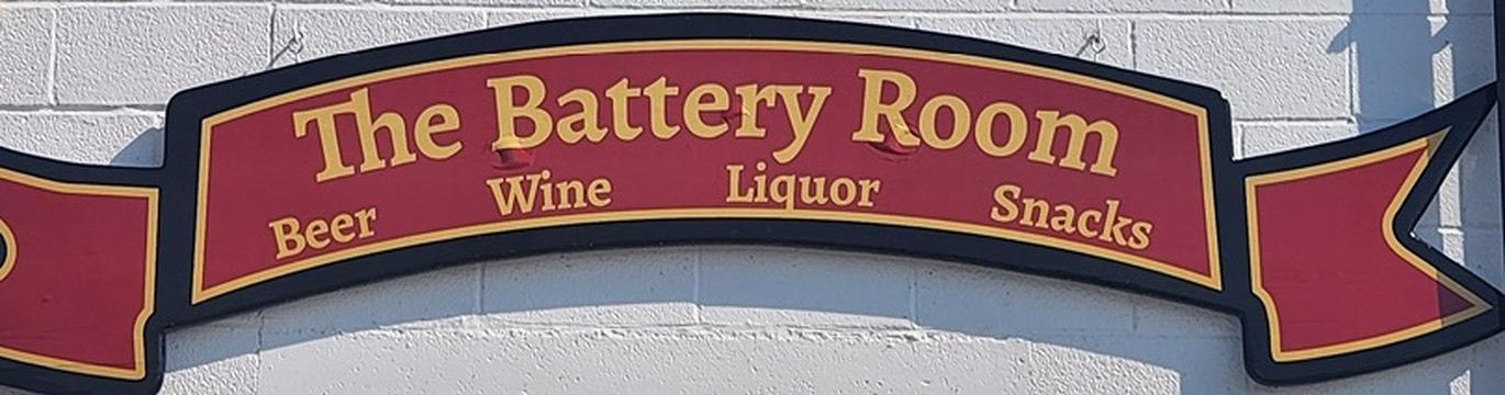 The Battery Room — Beer, Wine, Liquor, Snacks