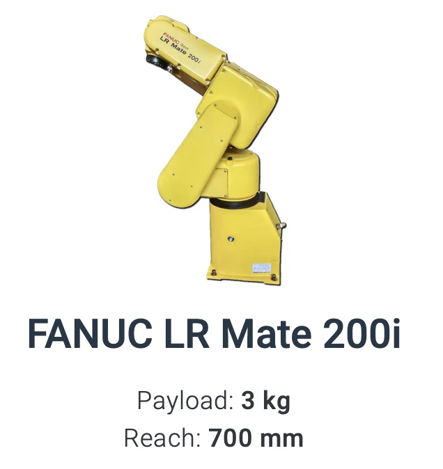 Fanuc LR Mate 200i Data Sheet