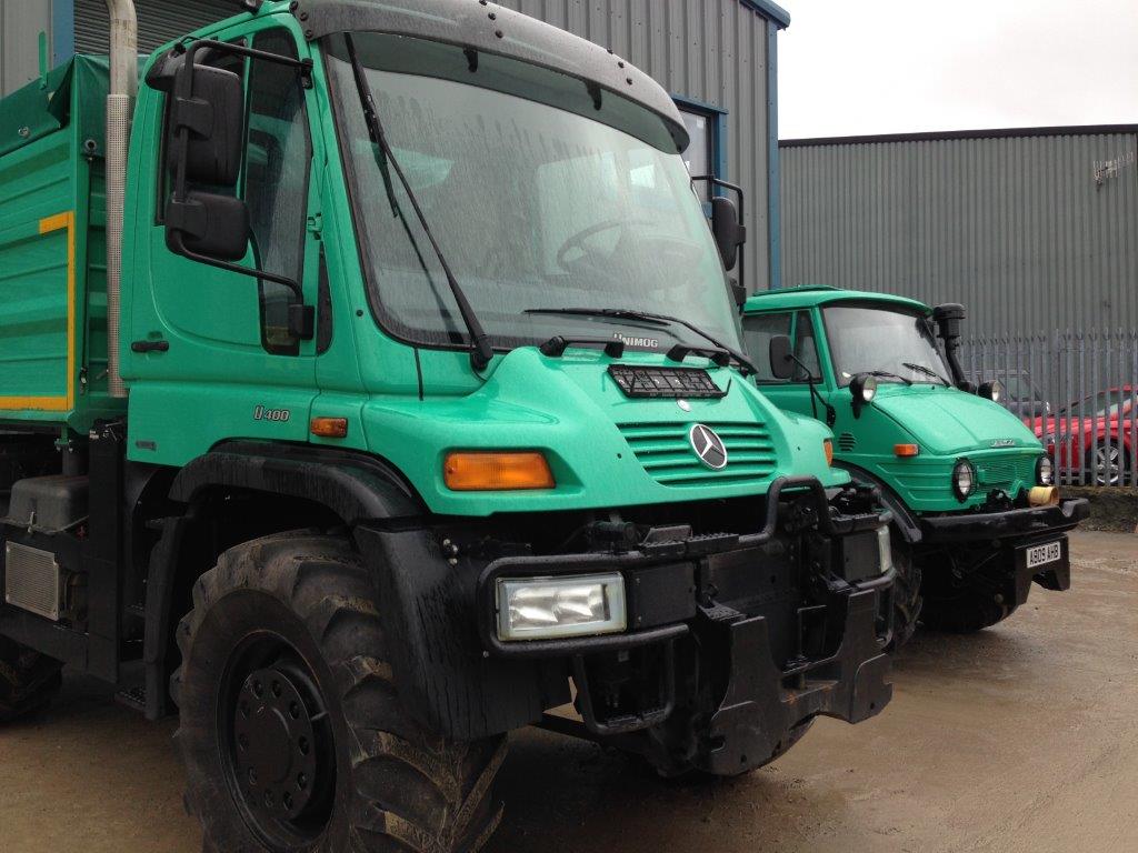 UNIMOGS 30 YEARS APART 200HP GAIN