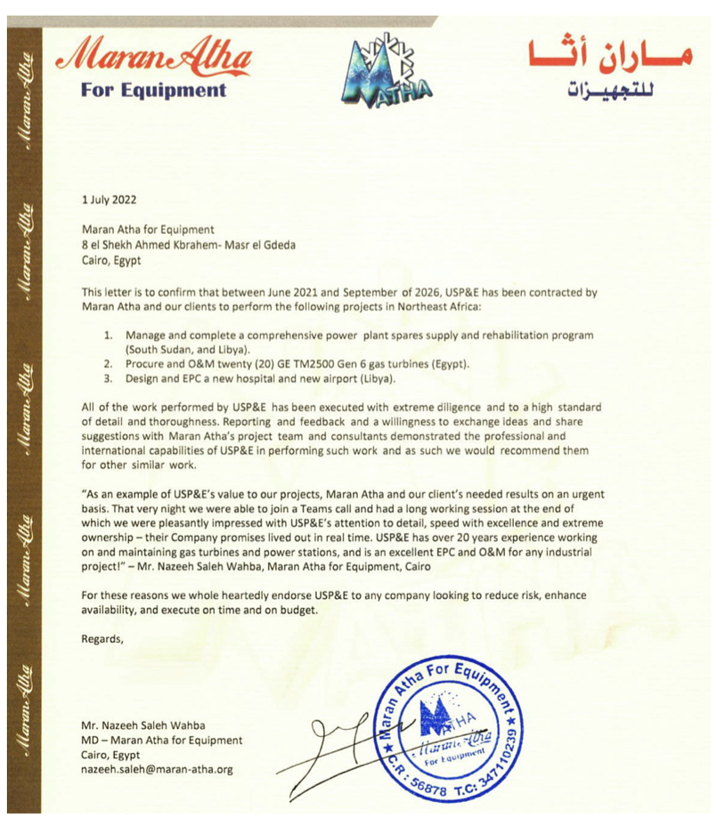 450MW Gas Turbine Experience Libya.png