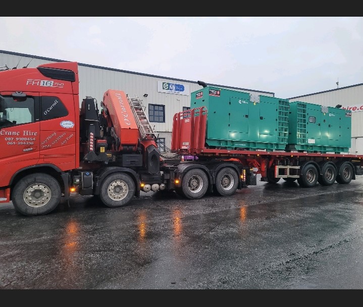 2x Cummins C275D5 Generators SOLD.... Customer collecting 