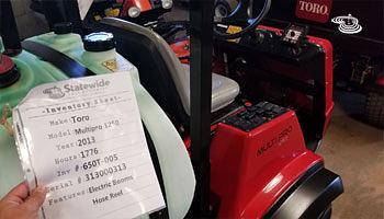 Statewide Turf Inventory Tag