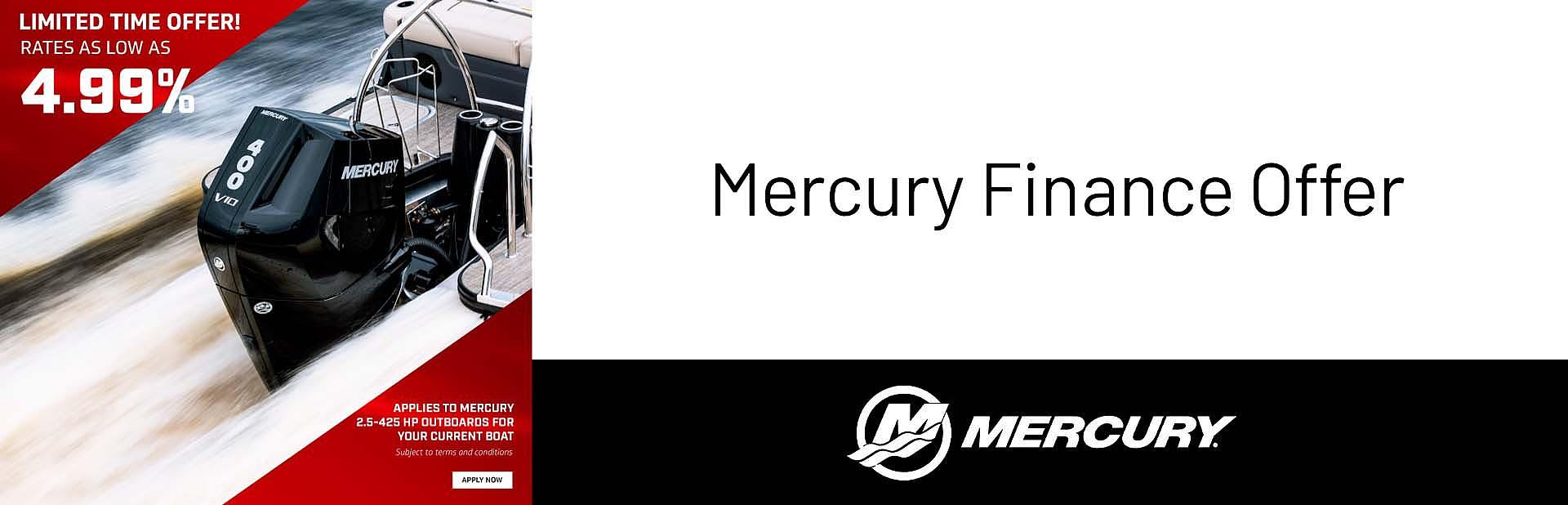 Mercury Finance Offer - Outboard Motors