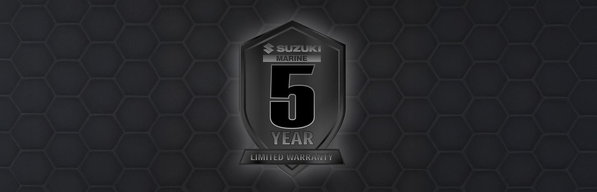 Suzuki’s Five Year Factory Limited Warranty - Outboard Motors