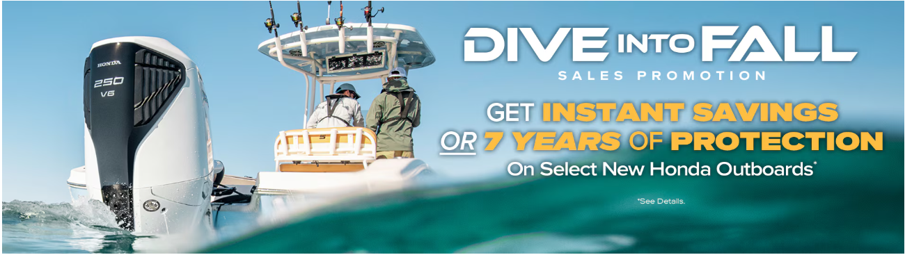 Save Up To $1,500 On A New Honda Motor Or Receive A 7 Year Warranty