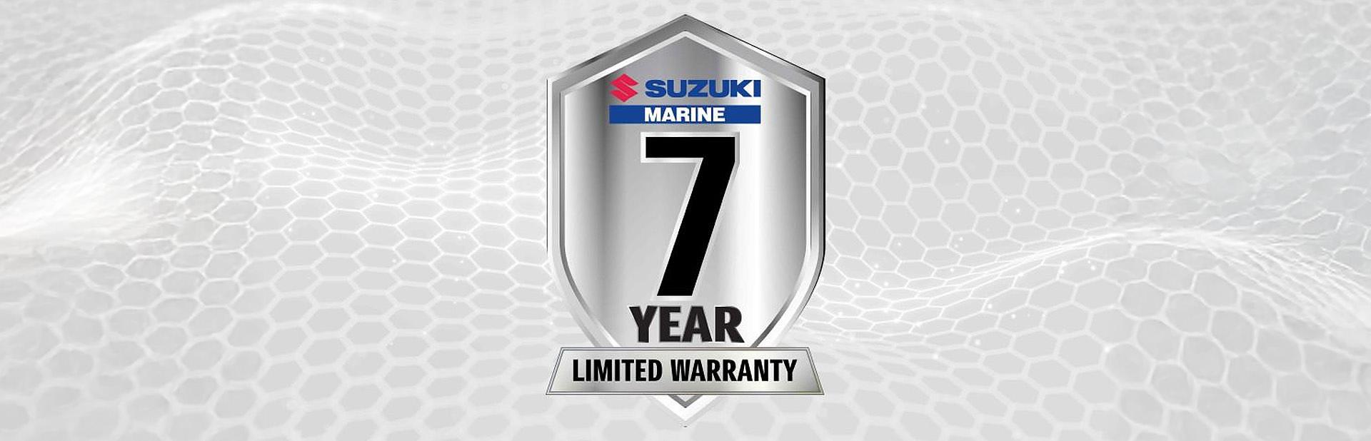 Suzuki’s Seven Year Factory Limited Warranty - Outboard Motors