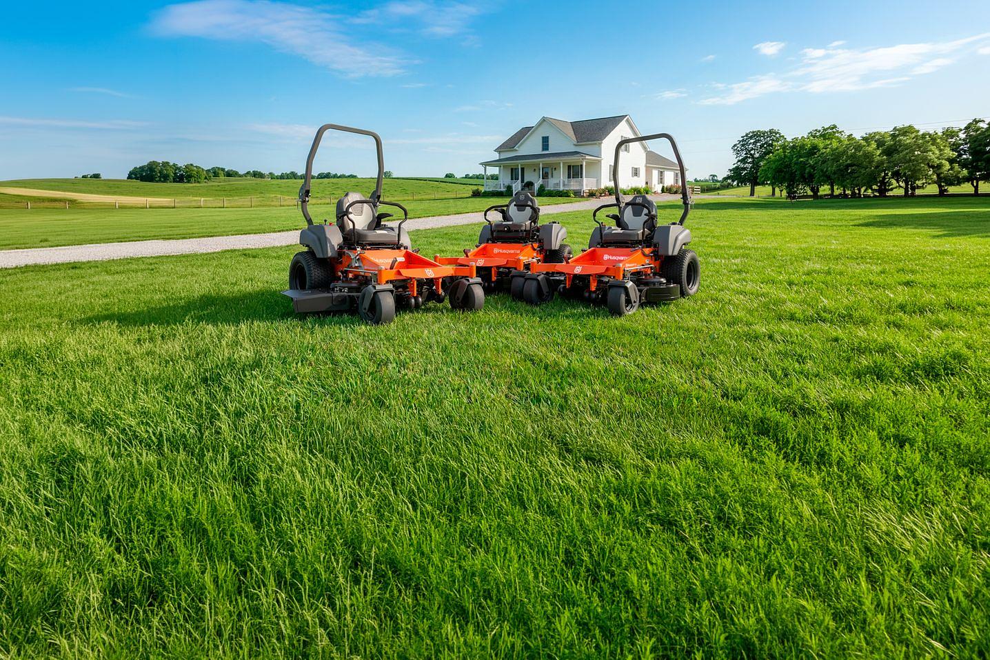 Husqvarna equipment in the field