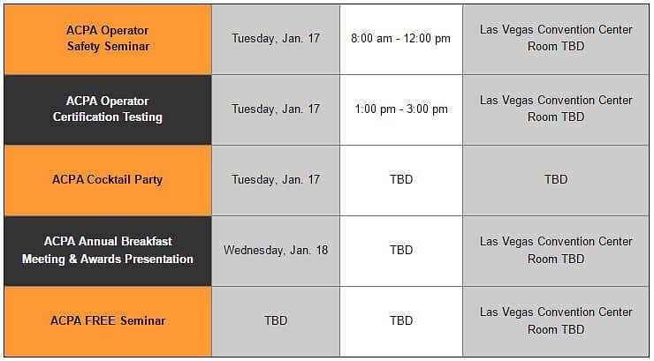 World of Concrete 2017 with Putzmeister & ACPA