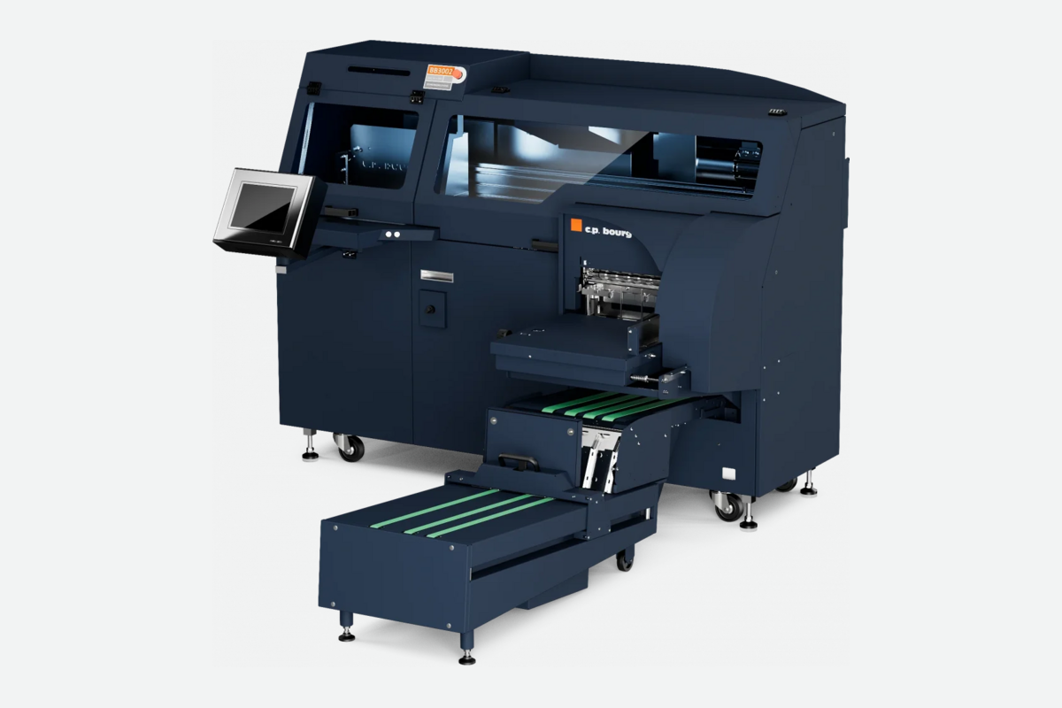 Our installations: PROVEN PERFECT-BINDING TECHNOLOGY IN A NEW GENERATION C.P. BOURG BB3002 AT AGENTURA NP