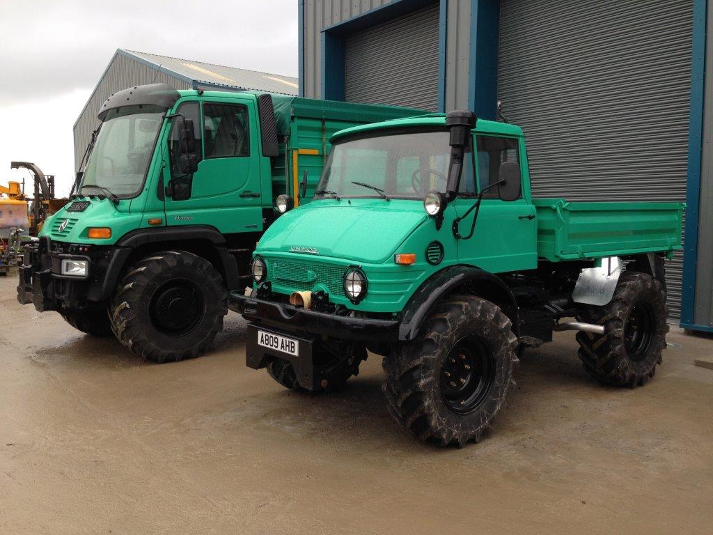 UNIMOGS 30 YEARS APART 200HP GAIN