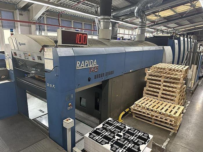 KBA (Koenig & Bauer) Rapida 145-6+LV CX (2009)