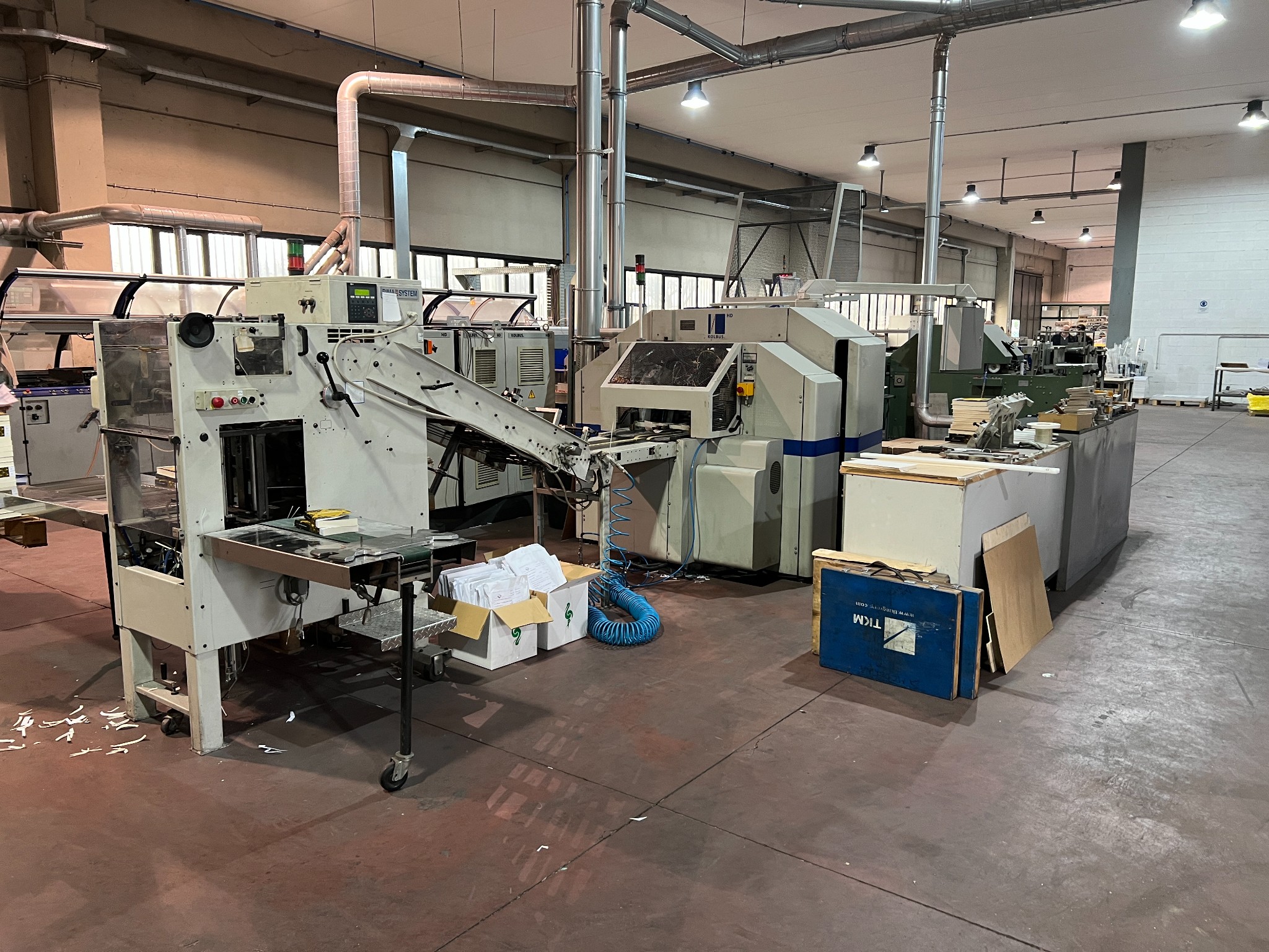 2005 - Kolbus KM 473 perfect binding line