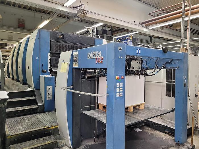 KBA (Koenig & Bauer) Rapida 142-4 (2009)