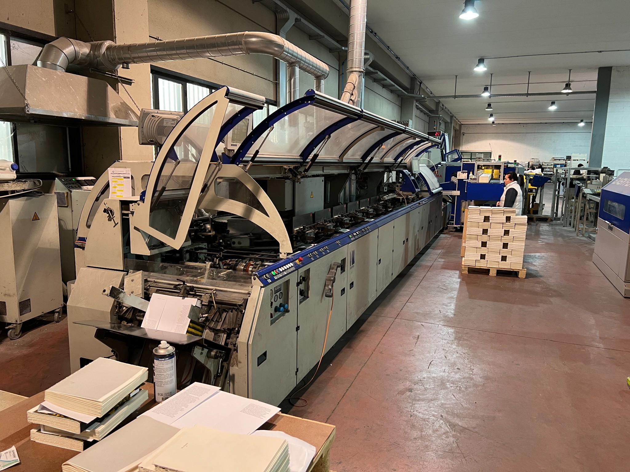 2005 - Kolbus KM 473 perfect binding line