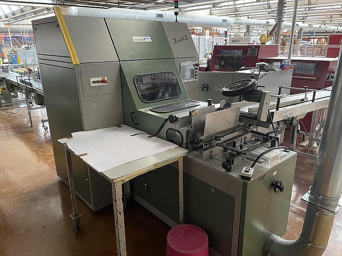 Müller Martini three knife trimmer Zenith-S (3672) (2007)