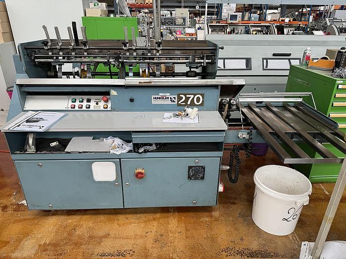 Hunkeler end sheet tipping machine VEA 520