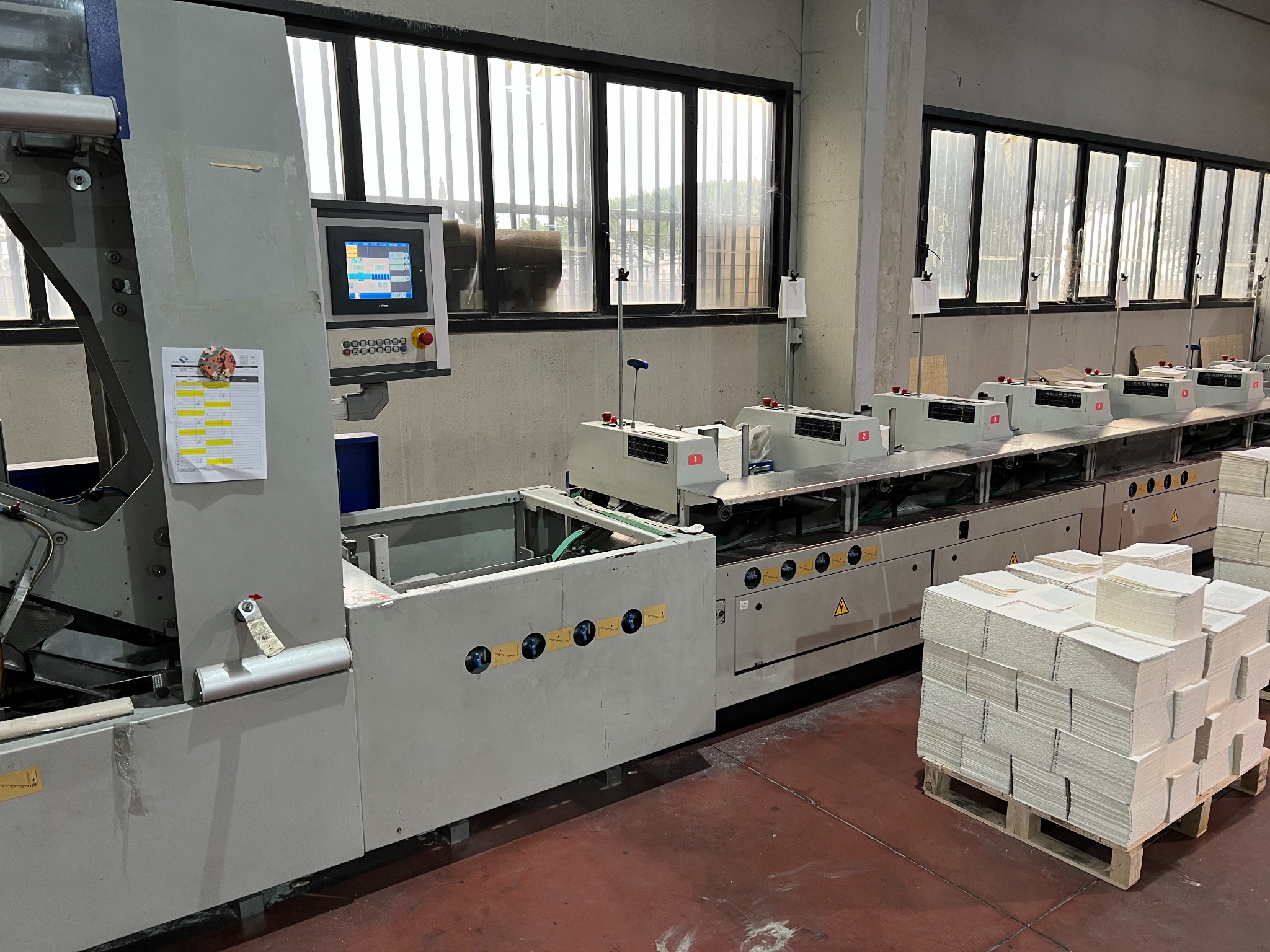 2005 - Kolbus KM 473 perfect binding line