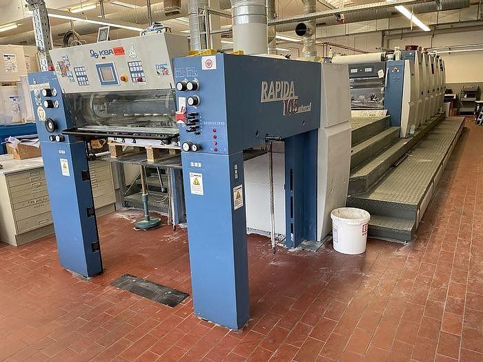 KBA (Koenig & Bauer) Rapida 105-6+LV (2007)