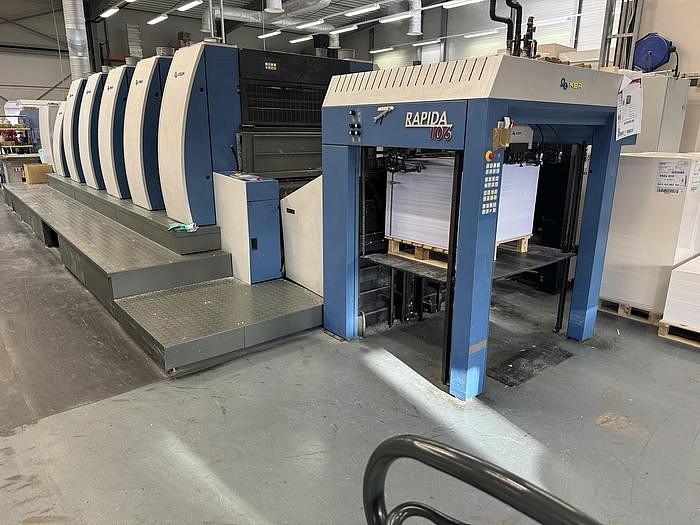 KBA (Koenig & Bauer) Rapida 106-5+LV (2014)