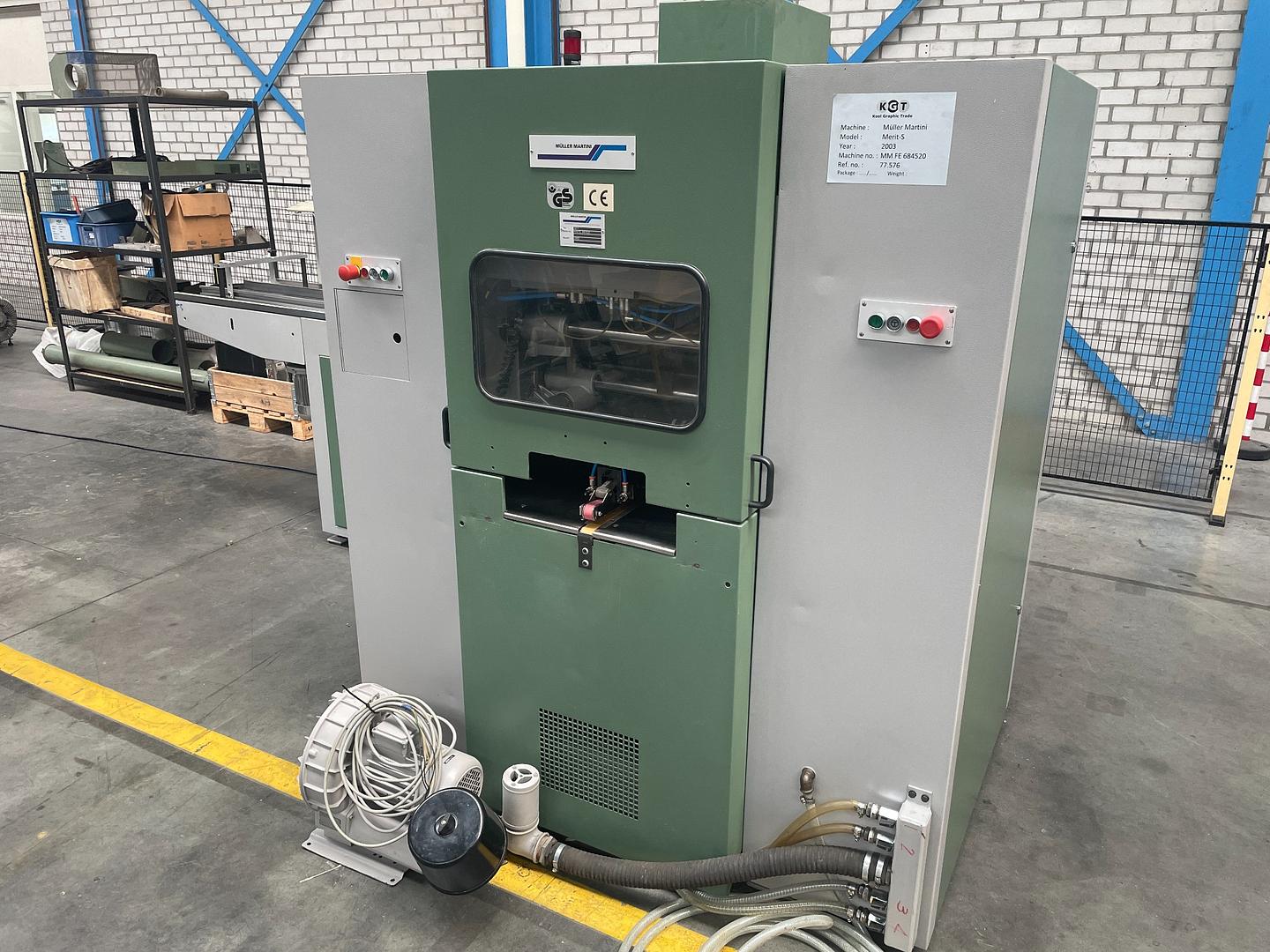 2003 - Muller Martini Merit S three knife trimmer