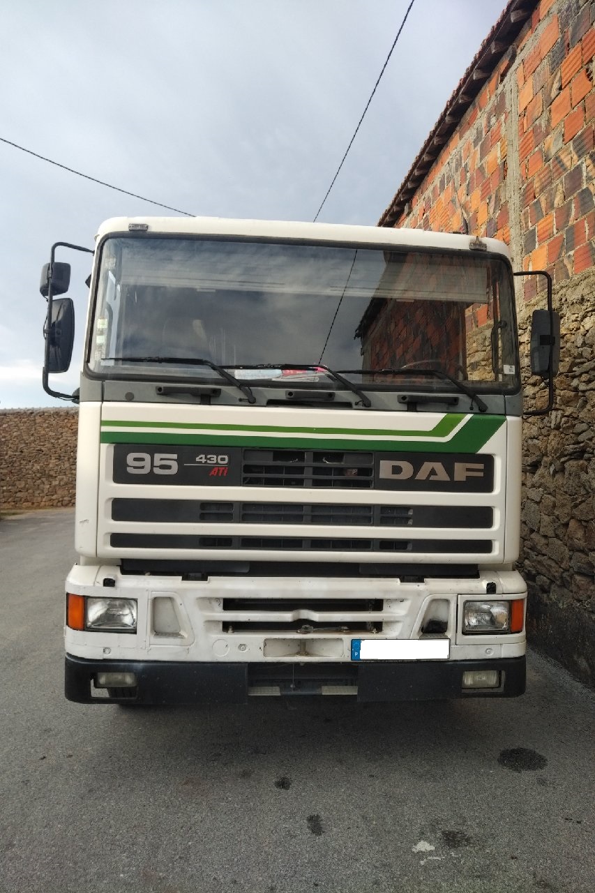 Coming soon. Left hand drive DAF 95 430 ATI truck.