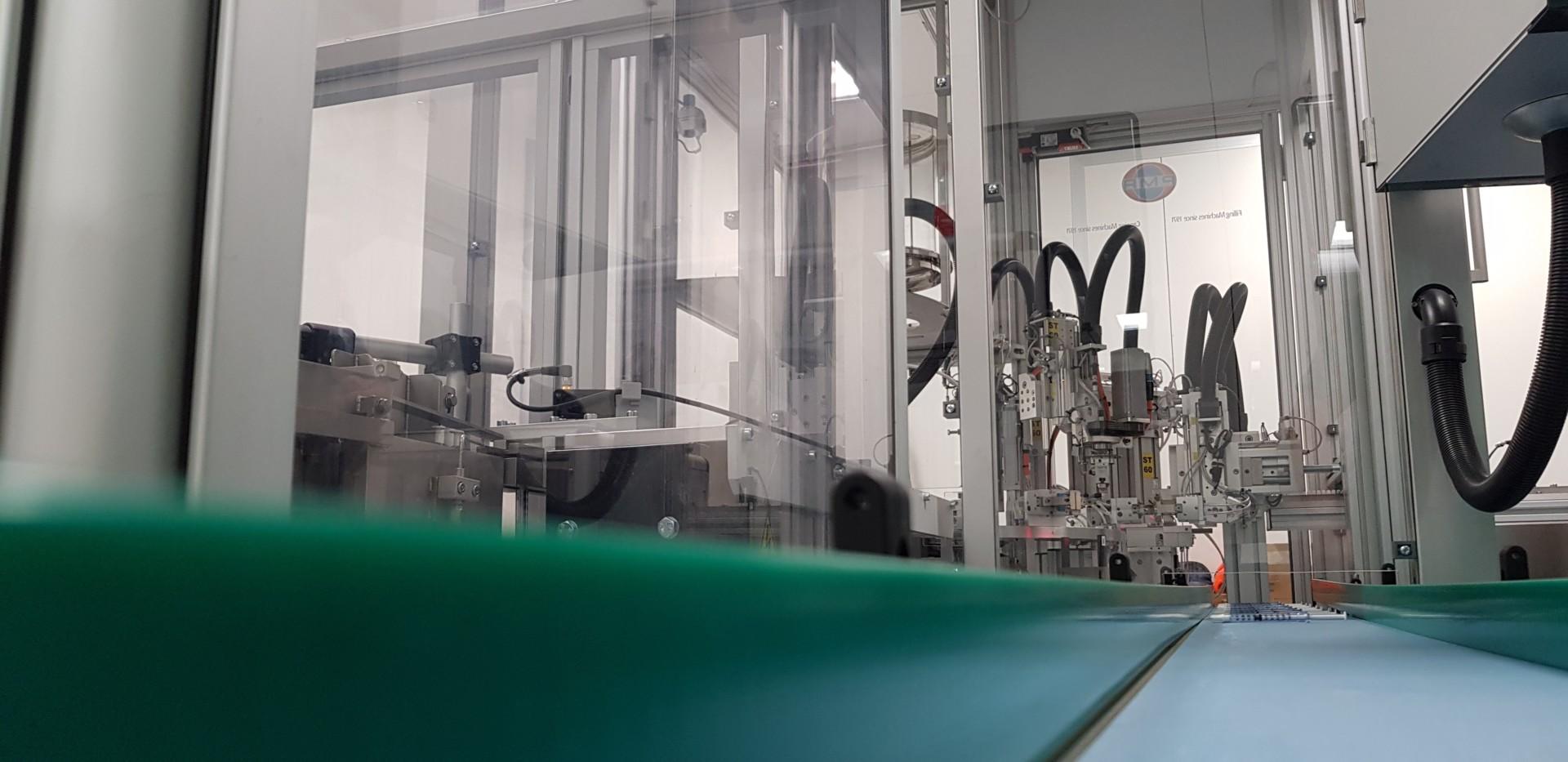 Sistema di riempimento e tappatura siringhe in ottica Industry 4.0