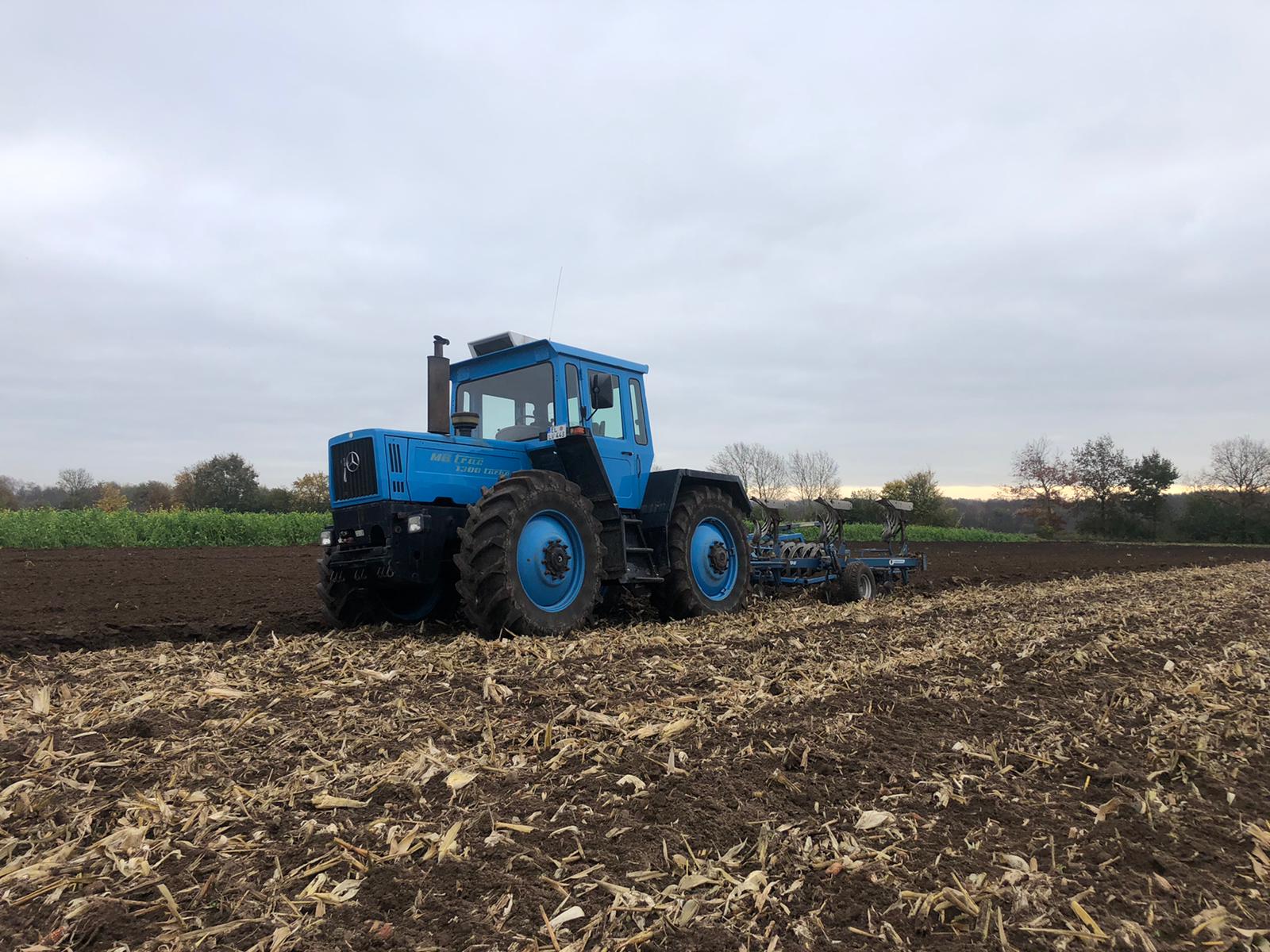 MB Trac 1300 goes home