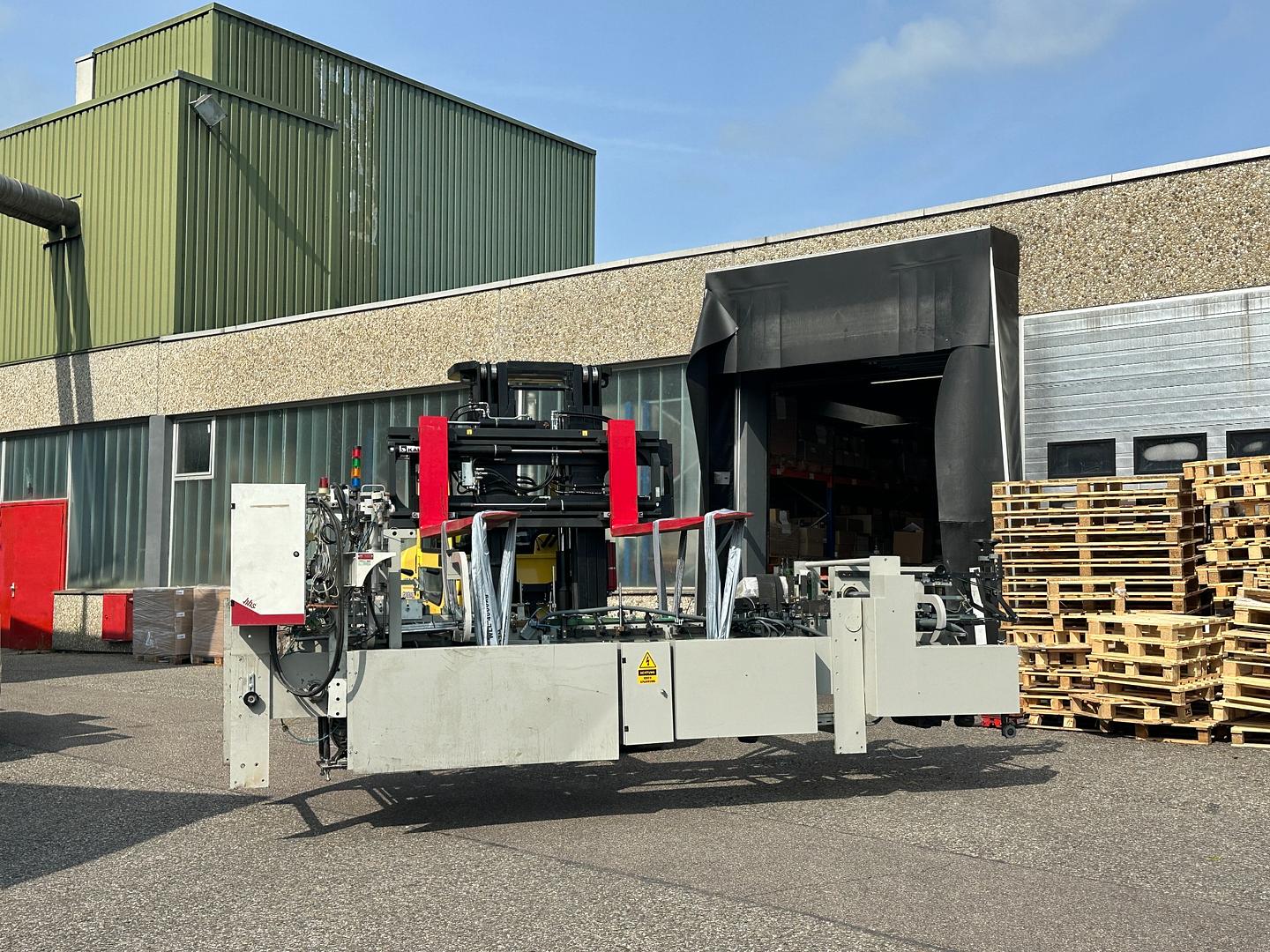 Disassembly/loading of Duran Allpro 110 folder gluer