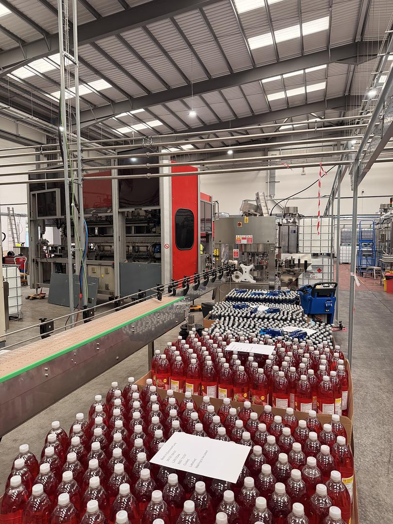 PET Blow-Fill Soft-Drinks Line Dismantling, Export Packing & International Relocation