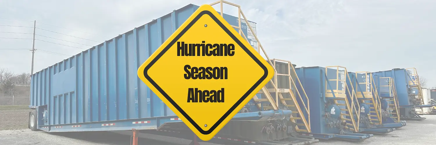 Harnessing the Power of Frac Tanks: Essential Tools for Hurricane Preparedness