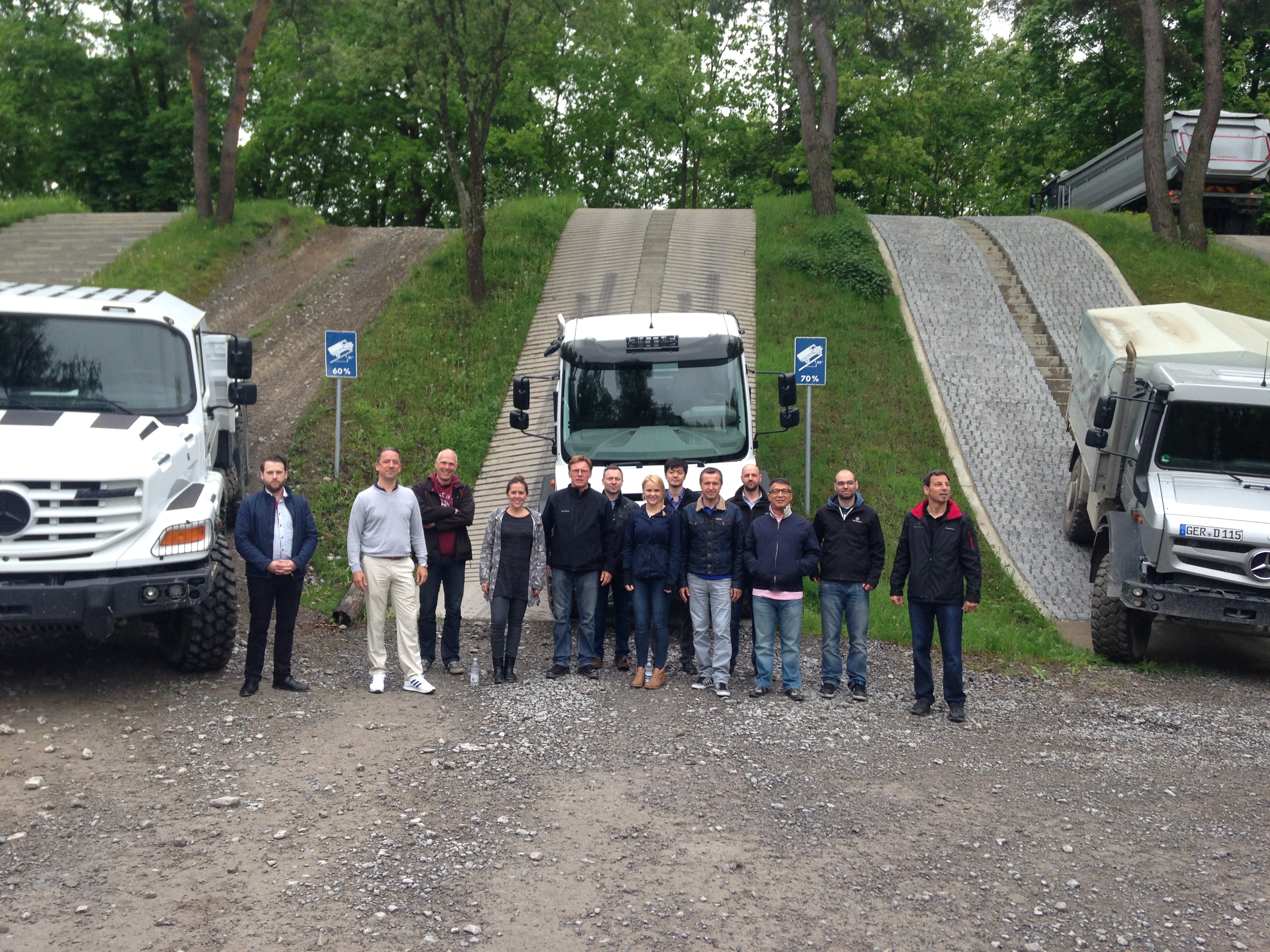 TRIP TO MERCEDES FACTORY 2016