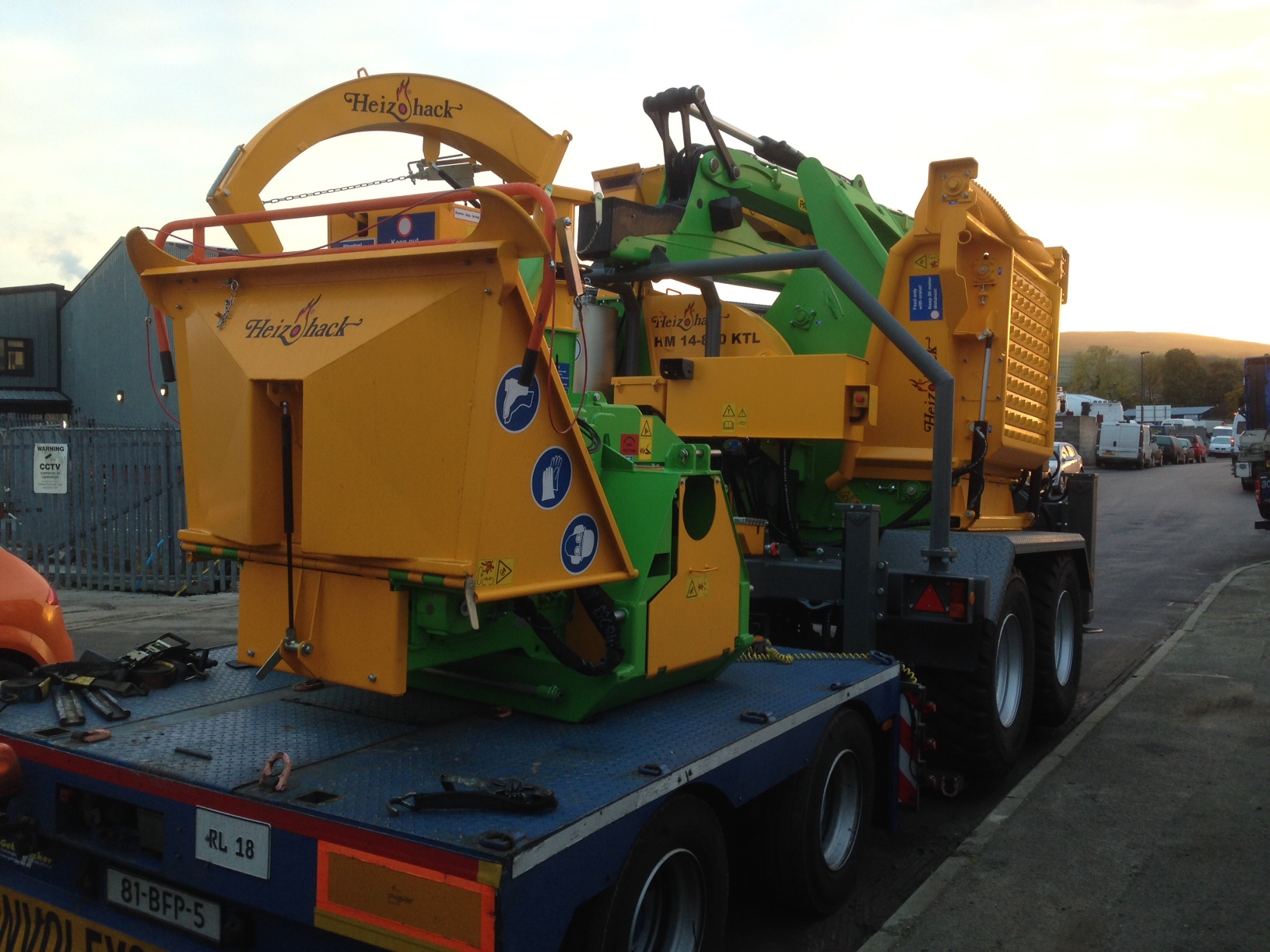 THE FIRST WORKING HM14-860KTL CHIPPER IN THE COUNTRY
