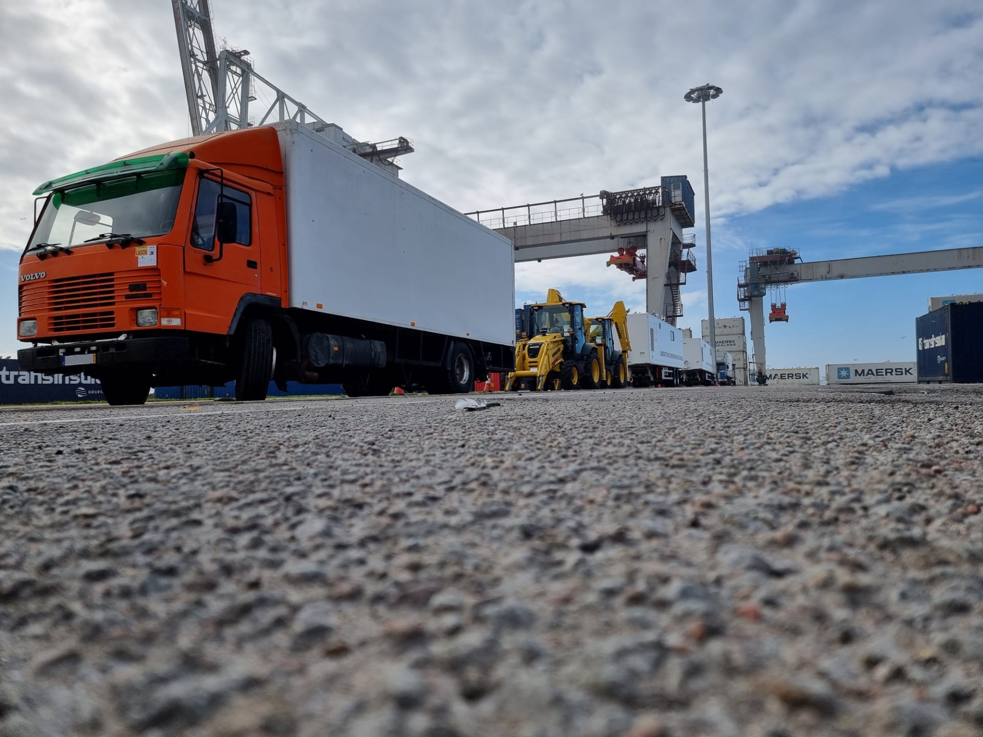 Grimaldi RoRo shipping from Portugal to Lagos - Nigeria.