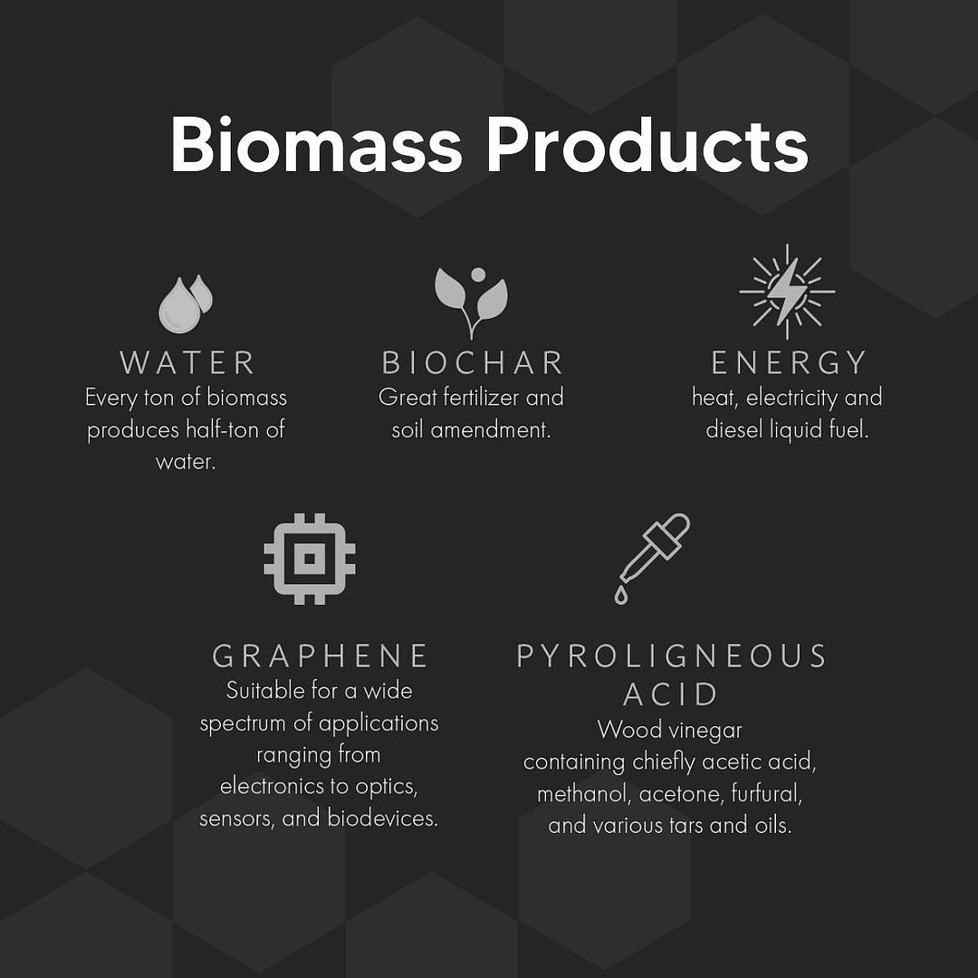 biomass core products