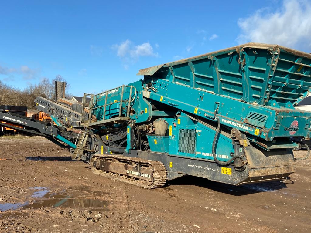 International Export of Powerscreen Warrior 1400X