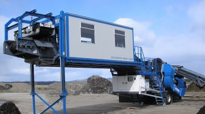 Mobile Trommel Screen & Mobile Picking Station
