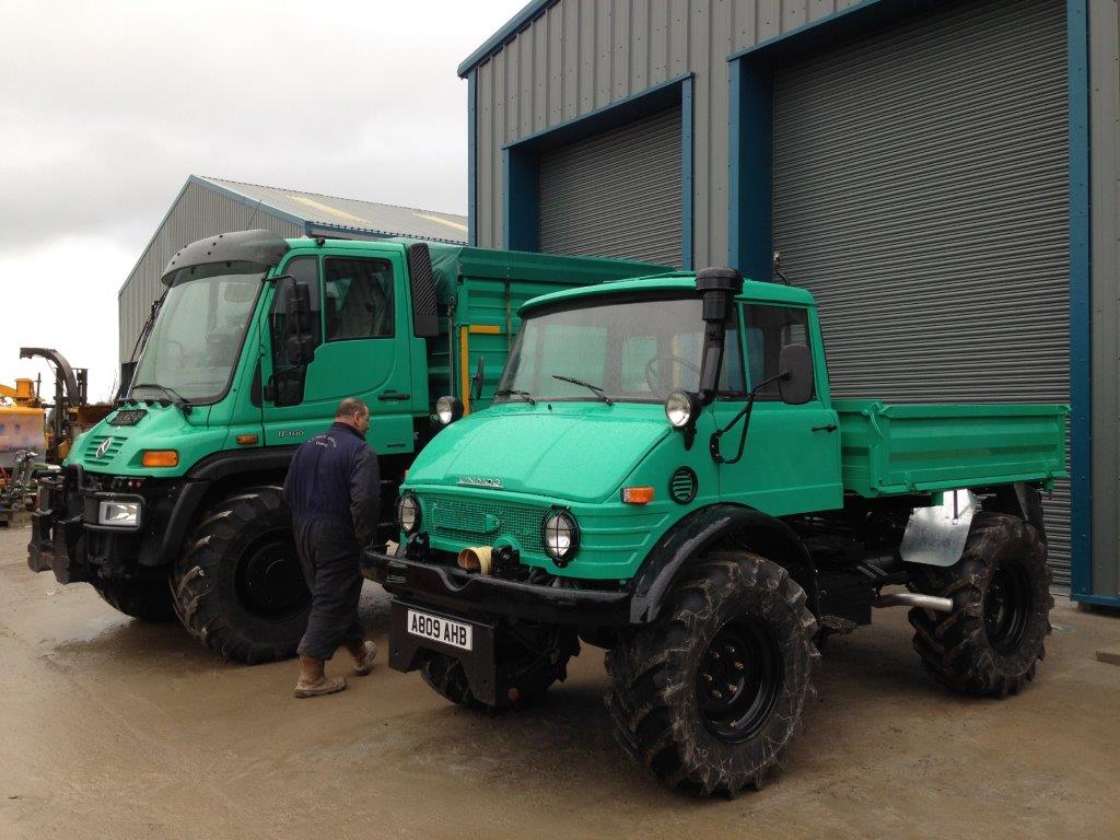 UNIMOGS 30 YEARS APART 200HP GAIN