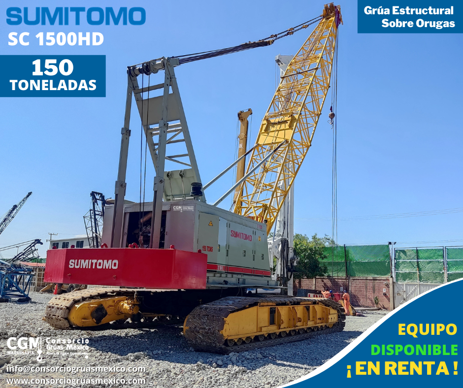 𝐆𝐫𝐮́𝐚 𝐄𝐬𝐭𝐫𝐮𝐜𝐭𝐮𝐫𝐚𝐥 𝐒𝐨𝐛𝐫𝐞 𝐎𝐫𝐮𝐠𝐚𝐬 SUMITOMO SC 1500HD