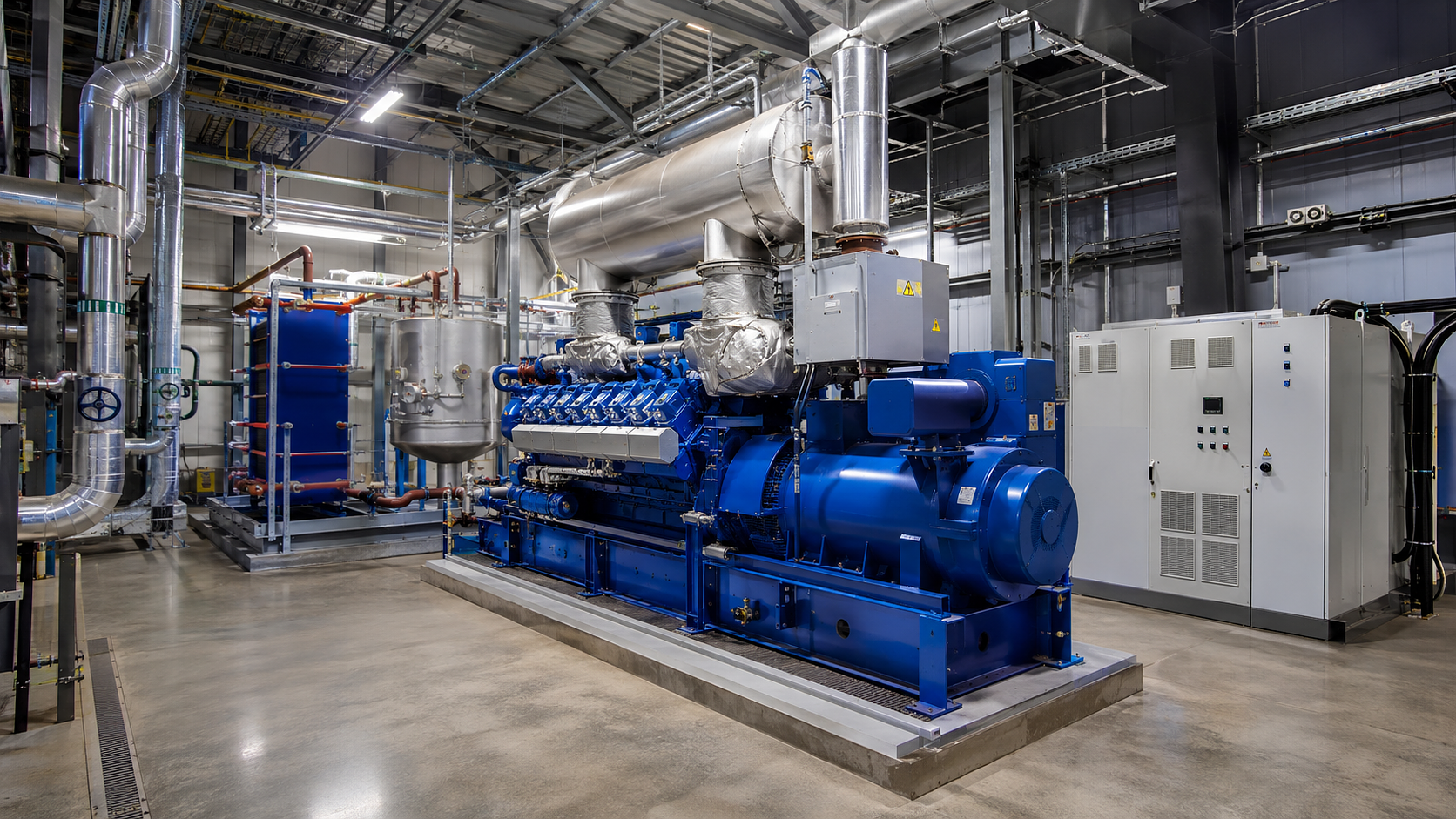 CHP Natural Gas Generators: Turning Power Demand Into a Smarter Business Asset