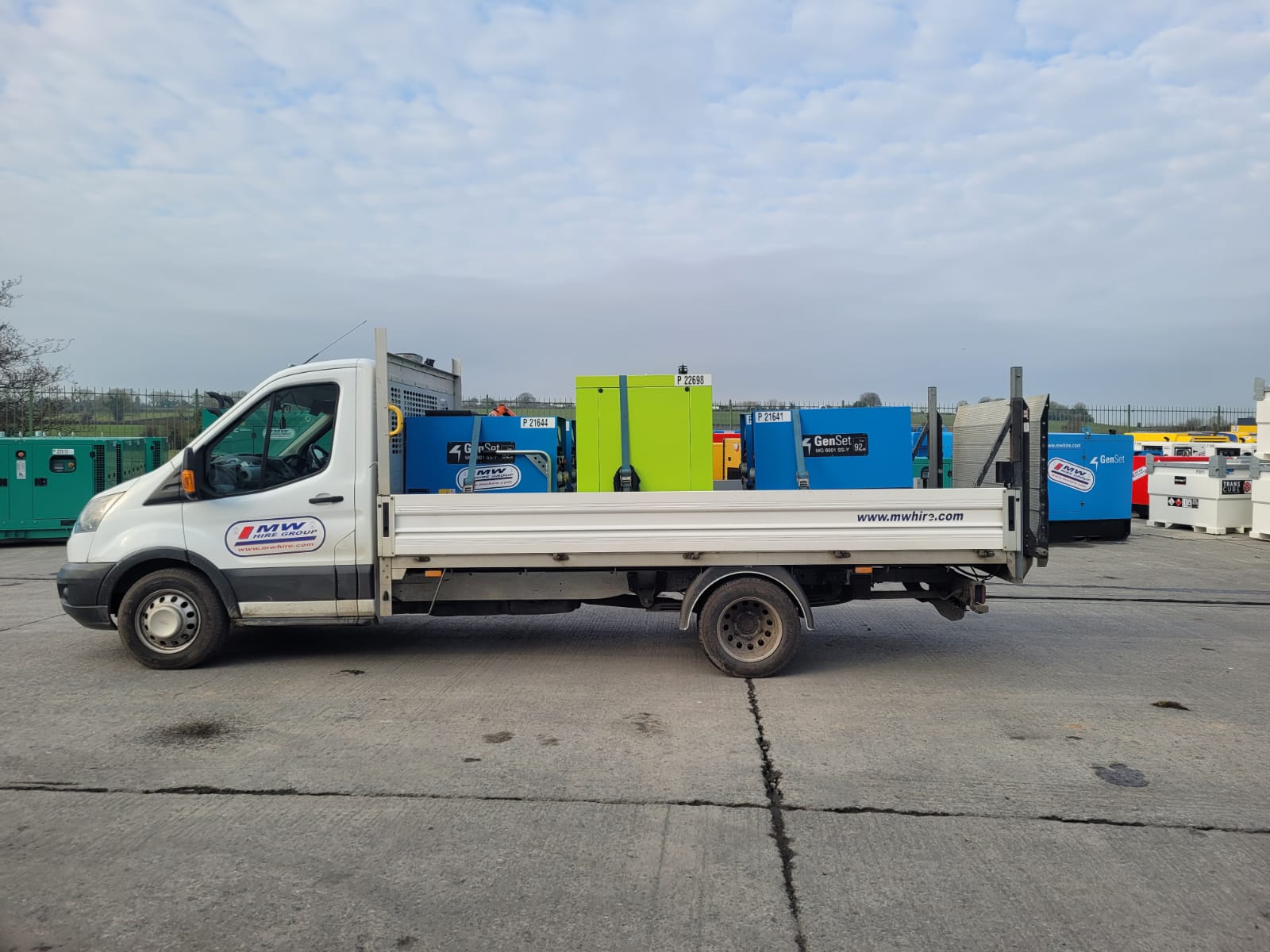 New Pramac GSW45 and 4x  Genset MG6001 Diesel Generators SOLD.... heading to the customer in Cork 