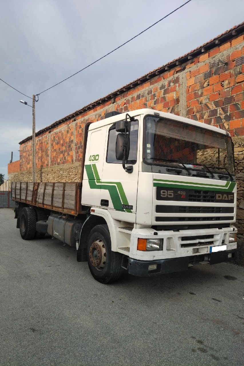 Coming soon. Left hand drive DAF 95 430 ATI truck.