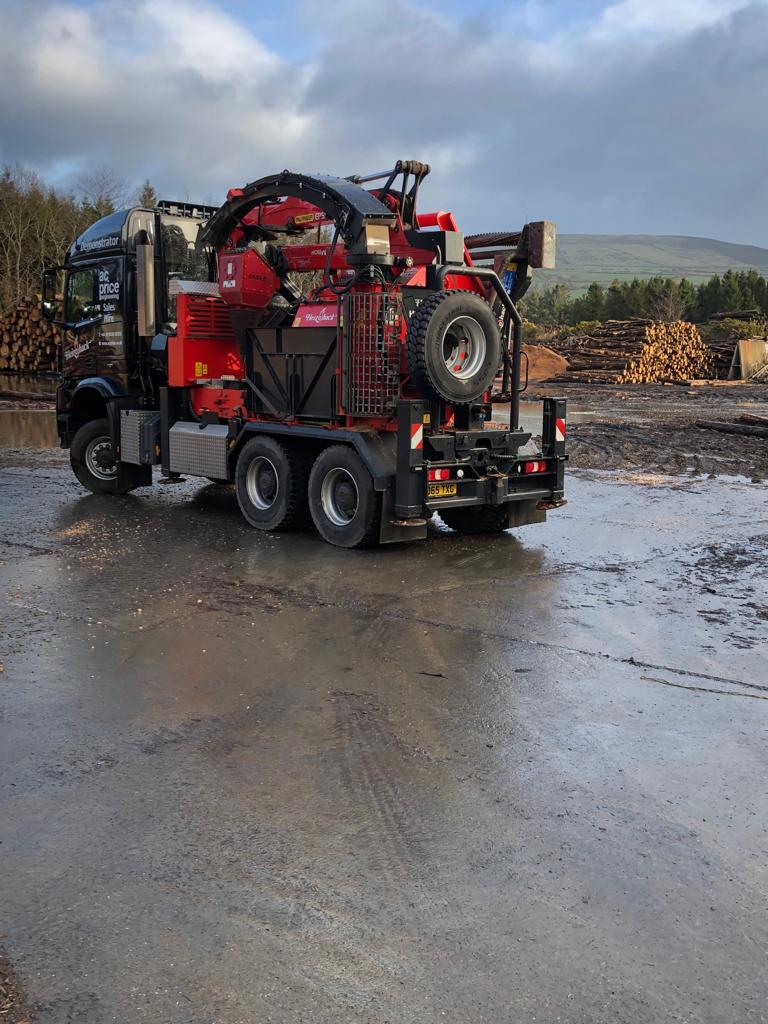 OUR HEIZOHACK CHIPTRUCK HAS BEEN BUSY THIS MONTH.